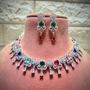 American diamond Necklace set