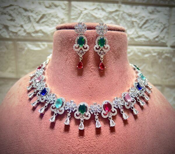 American diamond Necklace set