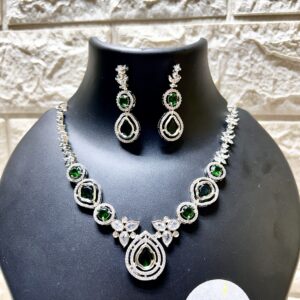 Latest American Diamond Necklace set
