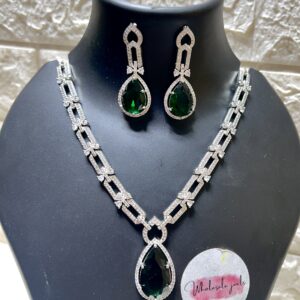 Viral American Diamond Necklace Set