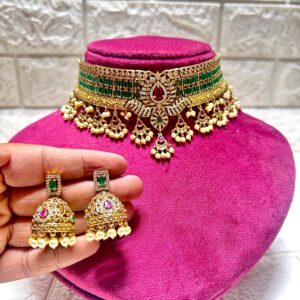 American Diamond Necklace Set