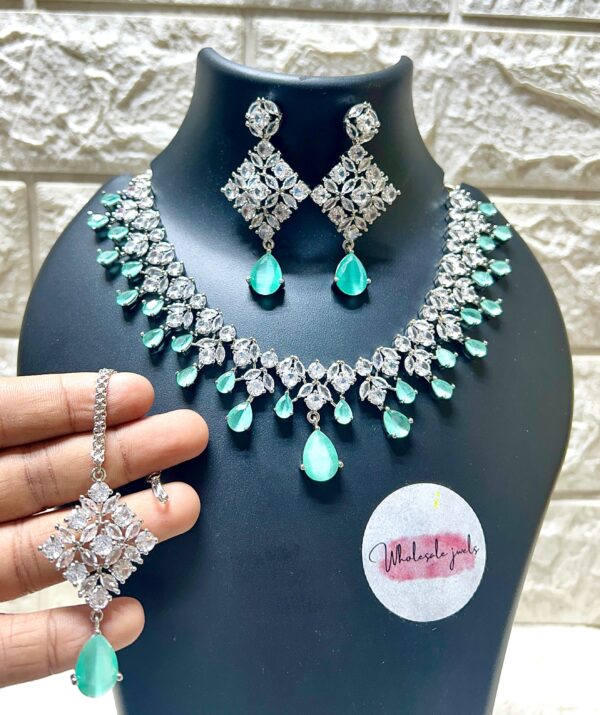 American diamond Necklace set