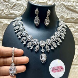 American diamond Necklace set