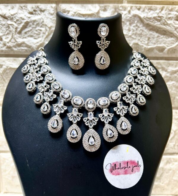 American diamond Necklace set