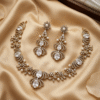 American Diamond CZ Necklace Set Wedding Bridal Jewelry Set
